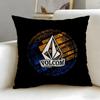 classic fashion brand Volcom Cushion Cover Soft  EasyWash Pillow Case  Versatile for Couch Bed Travel and Office