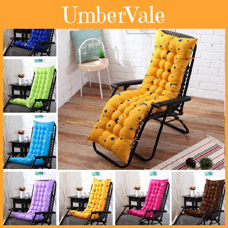 Premium Garden Rocking Chair Pad With Thick Padding And Star Moon Pattern
