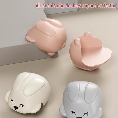 Eco-Friendly Silicone Soft Corner Protectors for Baby Safety - Thickened, Adhesive-Free, Right Angle Guards
