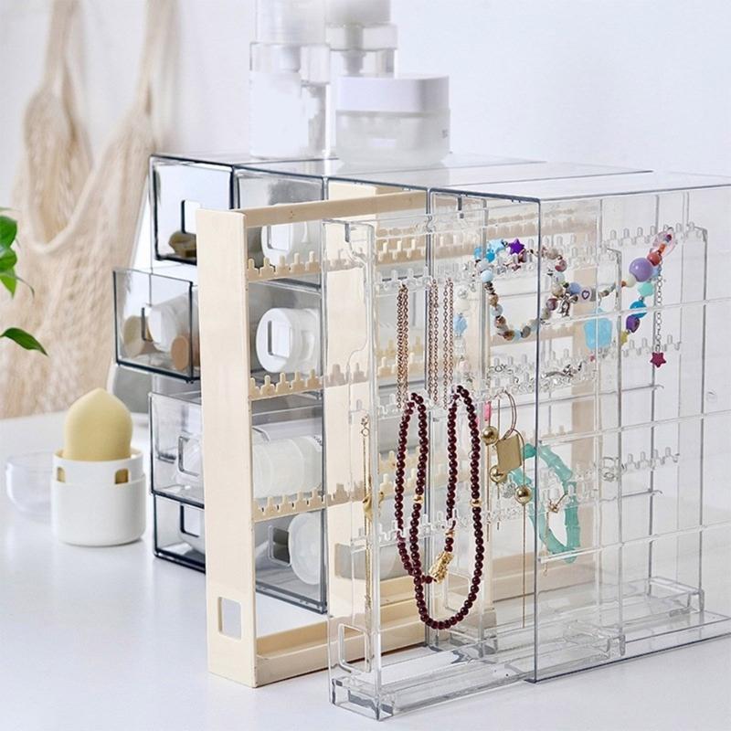 Scatole Organizer per Gioielli Multi Strato Sezioni Multiple Scatola per Gioielli Elegante Supporto per Gioielli per un'Organizzazione Efficiente