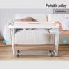 Large Transparent Plastic Storage Box for Clothes, Snacks, Books, and Toys