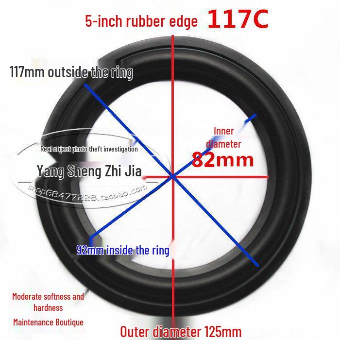 4-12 Inch Speaker Rubber Surround Edge Repair Rings