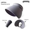 Seamless Foldable UV Protection Open-Top Sun Hat for Women