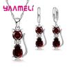 Real Zinc Alloy Sterling Zinc Alloy Color Zircon Sets for Woman Girls Shining Austrian Crystal Cute Cat Pendant Necklace Huggie Earring