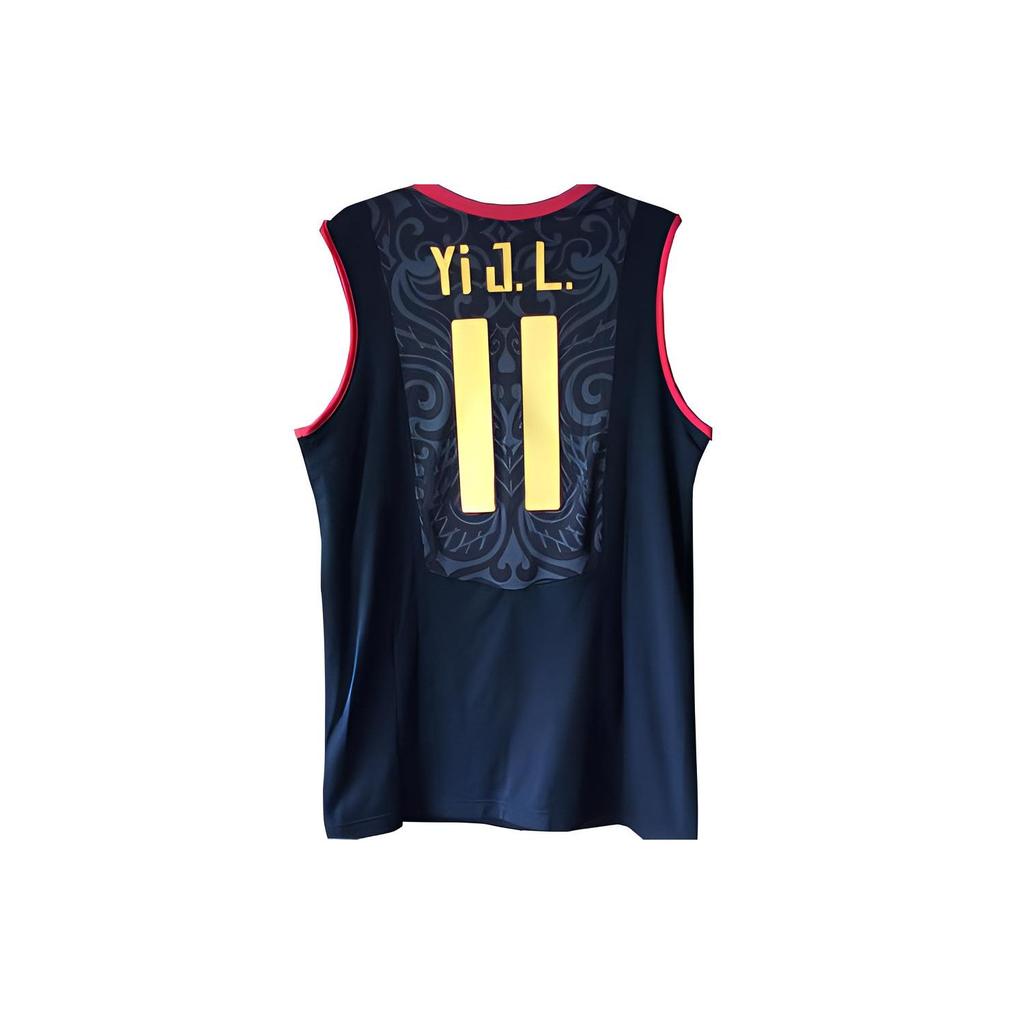 Nike China National Basketball Team Letter Casual Quick-Dry Jersey 11 Men jerseys Black 394854-010