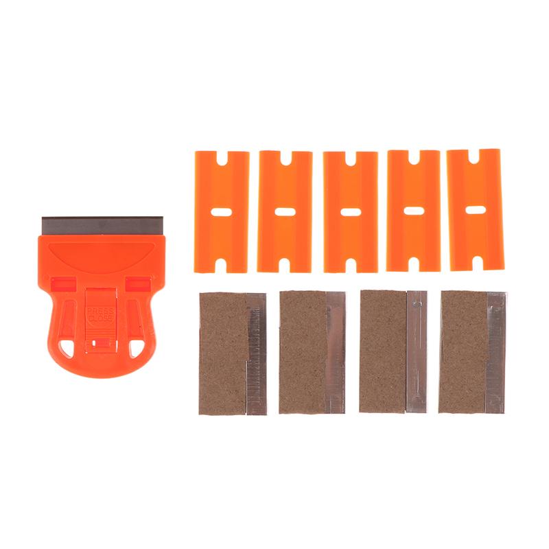 Nail Stamping Plate Accessories Pattern Stamp Template Scraper Diy Printing Nail Tools Removable Cleaning Shovel Glue Stickers