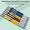 7 In 1 Multifunctional Pen Touch Screen Stylus Capacitive Pen With Screwdriver Ruler Levelgauge Refillable Ballpoint Pencil Tool