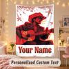 Custom Personalized Tapestry,Bruno Mars Print Custom Name Text Wall Art Hanging for Bedroom