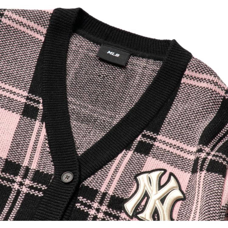 New MLB New York Yankees Sweaters Unisex Pink 3AKT00214-50PKS