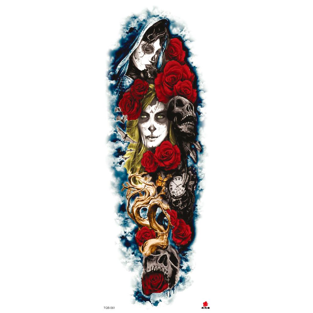 High Quality Temporary Body Arm Sticker Fake Temporary Tattoo Arm