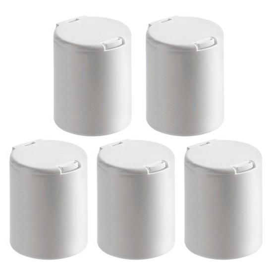 5 Stück Mini-Aufbewahrungsboxen Schubladen-Aufbewahrungsbox mit Pop-Up-Deckel Schreibtisch-Aufbewahrungsorganizer für Büro, Zuhause, Aufbewahrung kleiner Gegenstände