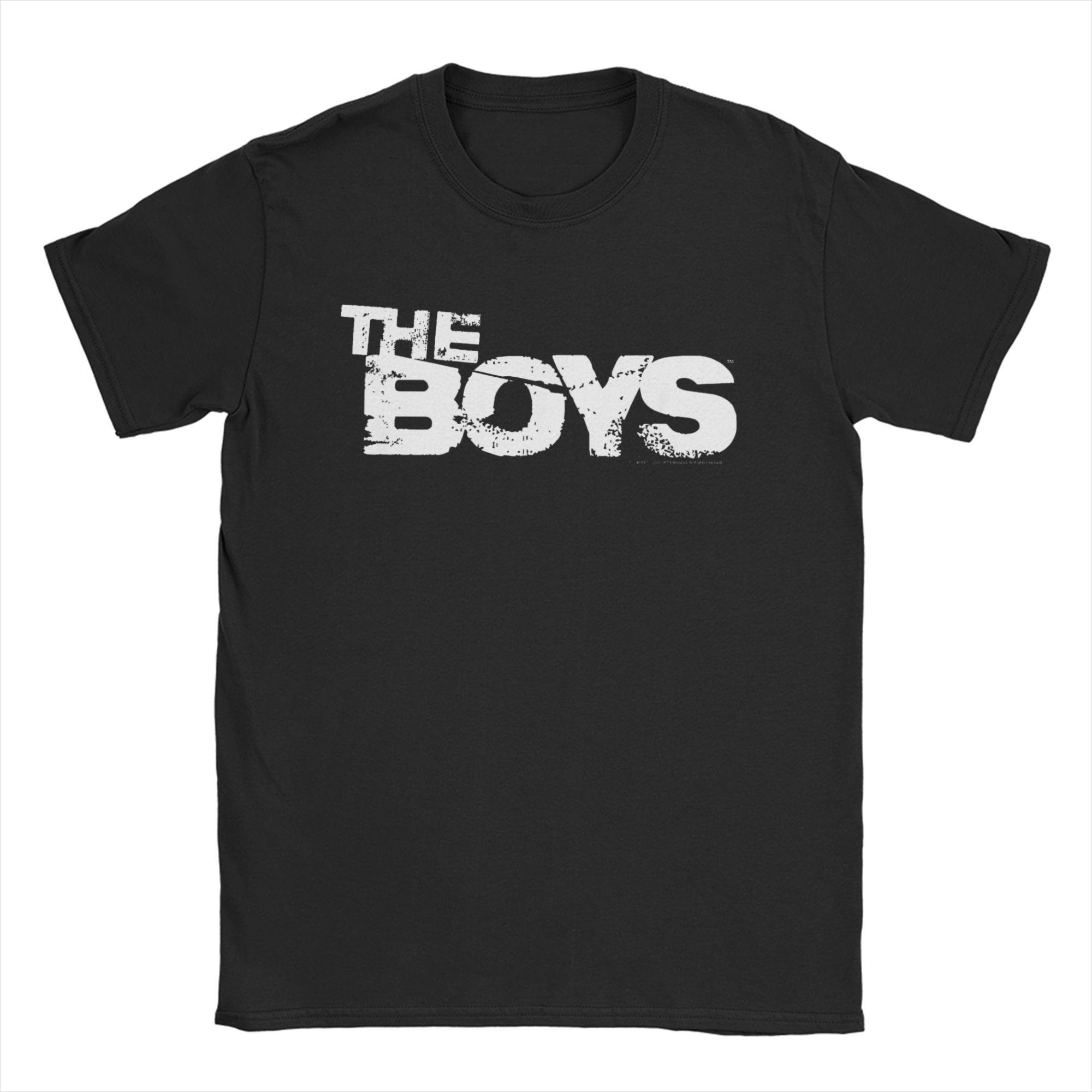 

Vintage The Boys Logo TShirts Unisex WOMEN Round Neck Cotton T Shirts Short Sleeve Tees Gift Idea Clothes S