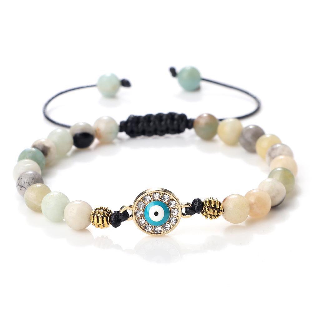 Devil's Blue Eye Zircon Bracelet: European & American Style Women's Jewelry