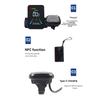 AB96-F3 E-Bike NFC LCD Display Animated Color Meter 24V/36V/48V/60V UART Electric Scooter NFC LCD Meter Speedometer