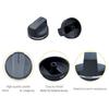 Replacement Knob For Gas Stove WFG320 WFG505 WFG510 WFG520 WFG524 Models Plastic Materials Easy To Installion