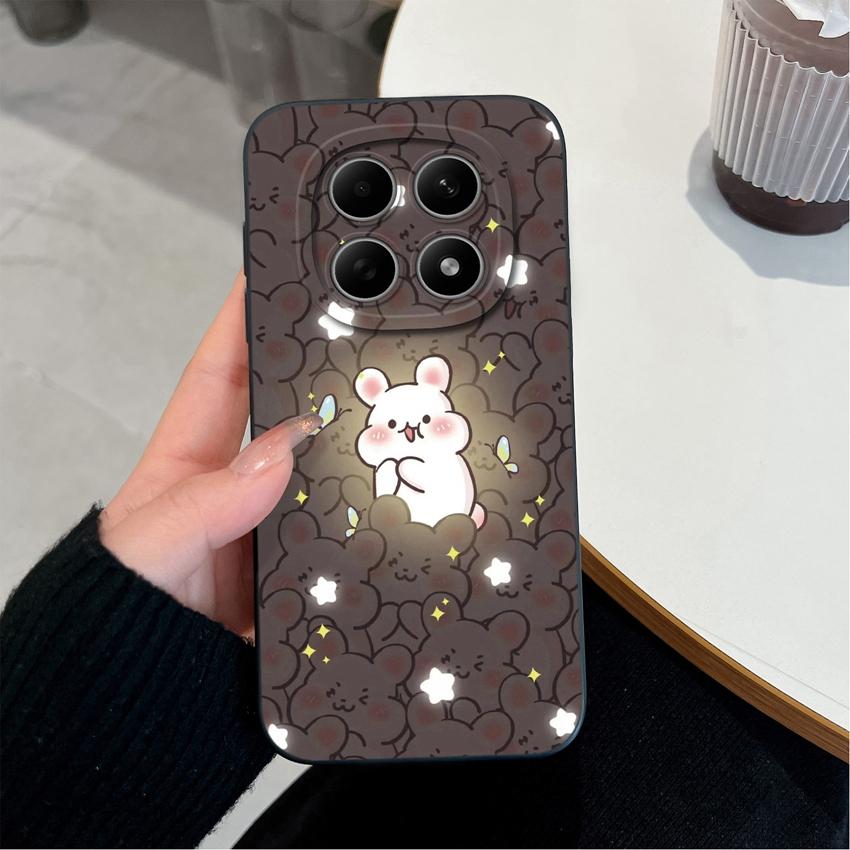 For Redmi Note 15 Pro 4G 5G 15 Pro+ 15 Pro Plus Phone Case Retro Butterfly Cover For Xiaomi Redmi Note15 Soft Smooth Liquid Silicone Lightweight Shell