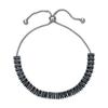 Classic Ear of Wheat Pattern Stainless Steel Bracelet, Simple and Trendy Women's Personalized Adjustable Opening Bracelet