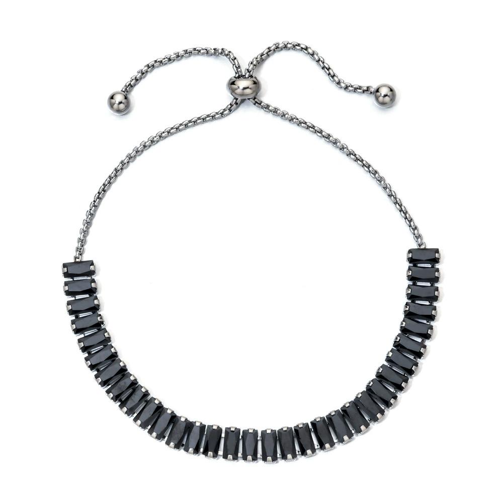 Classic Ear of Wheat Pattern Stainless Steel Bracelet, Simple and Trendy Women's Personalized Adjustable Opening Bracelet