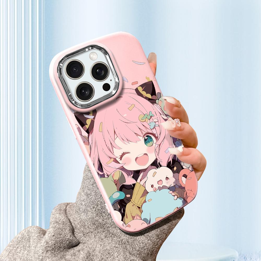 For iPhone 15 14 13 11ProMax 14 15 16 Samsung S25 S24 S23 S22 Redmi 10 13 14C Cartoon Black Cat Silver Edge Soft Liquid Silicone Protective Casing