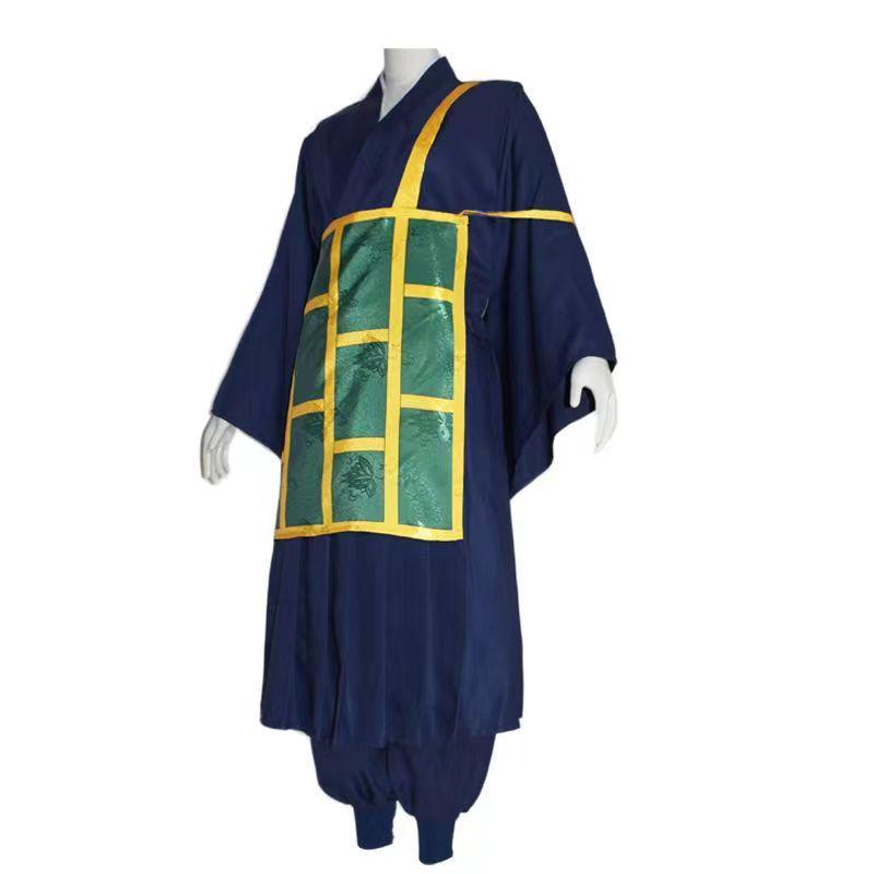 Jujutsu Kaisen Geto Suguru Costume Cosplay Nero e Blu Set per Performance Teatrale Anime