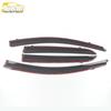 Yida Sedan Rain Guard Trim with Bright Plastic Strip - PS Plastic Deflector Sticker Accessory