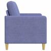 Storage Sofa In Jeans Blue 72 X 78 X 87 Cm Polyester