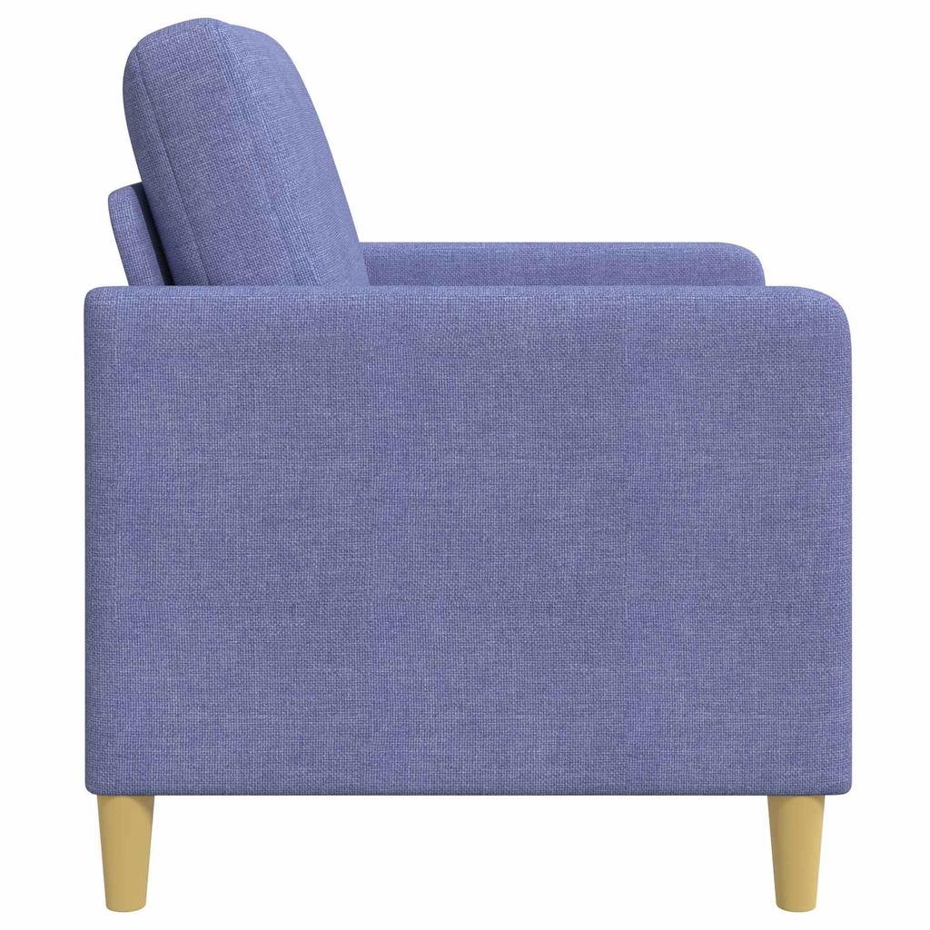 Storage Sofa In Jeans Blue 72 X 78 X 87 Cm Polyester