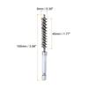Uxcell 304 Stainless Steel Bore 9mm 10cm Twisted Wire Brushes with Handle for Hex for Tube Port Bearings 5-Pack Brushes, Diameter, Long, Cleaning,