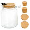 Decorative Wine Cork Tapered Soft Wood Cork, Leakproof Beer Bottle Stopper, Natural Wide Mouth Jar Wooden Lid for Glass Bottles Mason Jar, Kitchen