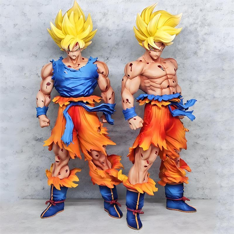 Anime Dragon Ball Z Son Goku Figure 31cm/12.2inch Super Saiyan Goku Action Figures Pvc Statue Collection Model Toys Gifts