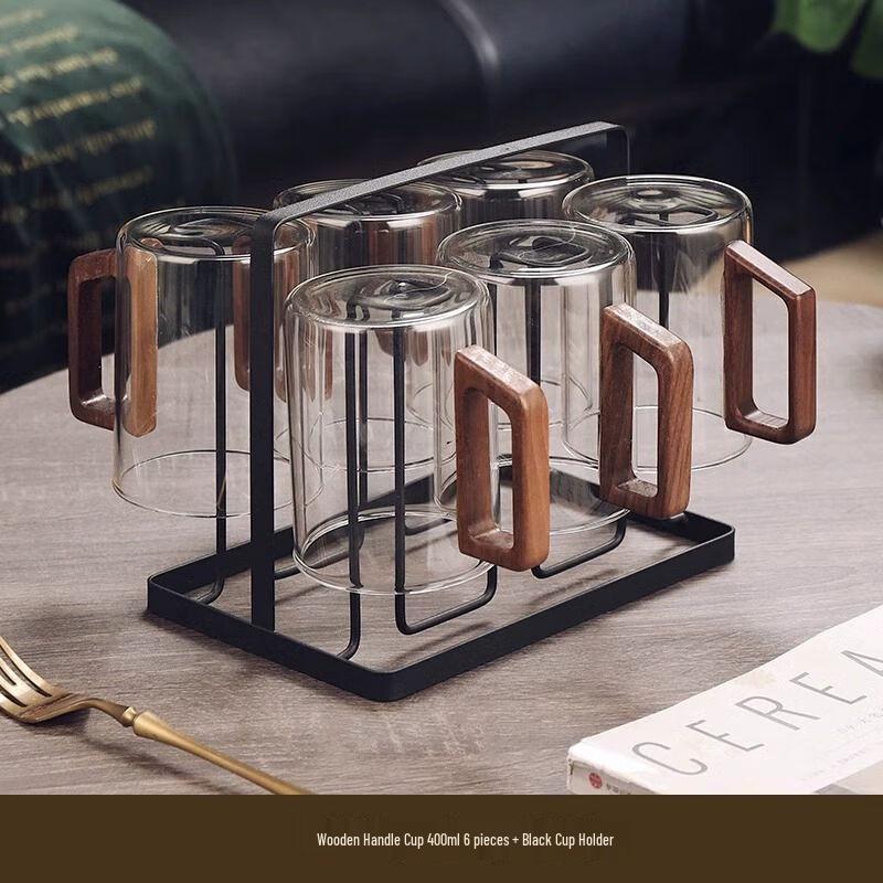 TXRMDX Heat-Resistant Glass Drinking Cup