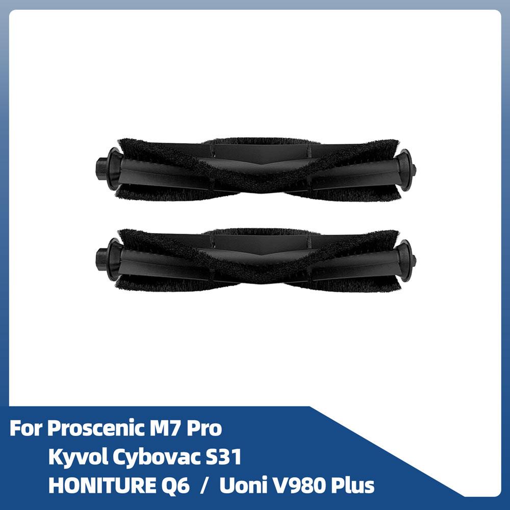 Pentru Proscenic M7 Pro / Kyvol Cybovac S31 / HONITURE Q6 / Uoni V980 Plus Piese de schimb pentru aspirator robot Perie laterală principală Mop cu filtru Hepa