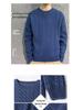 2025 Herbst/Winter Herren Grobstrick Zopfmuster Strickjacke - Koreanischer Stil Locker Strickware für Paare
