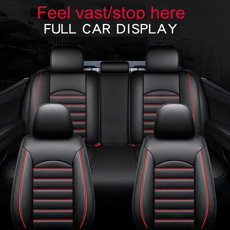 Five-seat Full Envelope Car Cushion Four Seasons Universal Car Seat Cover Leather Wear-resistant Dirty Breathable Car Seat Cover