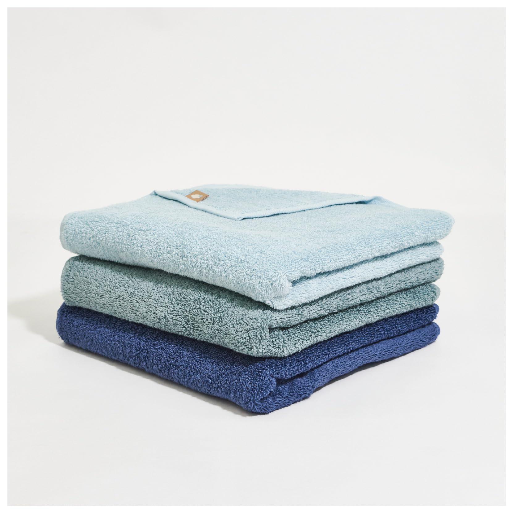 

Like a Cloud Mini Bath Towels, Fluffy, Set of 3, 50x100cm, Compact, 100% Cotton, Lightweight, Set B