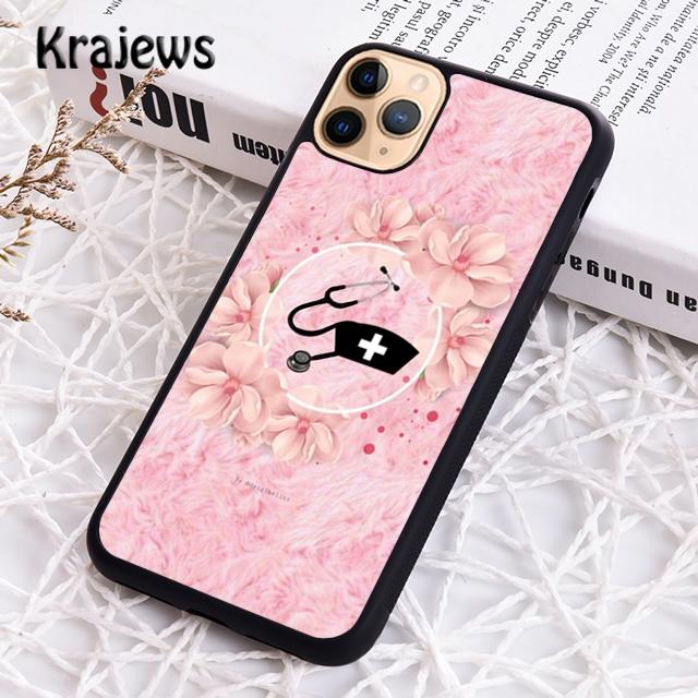 

Krajews Cute Nurse Girl Soft Phone Case Cover For iPhone 17 Air 16 15 14 plus 11 12 13 pro max coque Shell Fundas iPhone 13