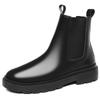Fashion Men's 2025 Chelsea Boots High Top Winter Snow Boots British Workwear Style Fashion Thermal Lined Waterproof Casual Ankle Boots