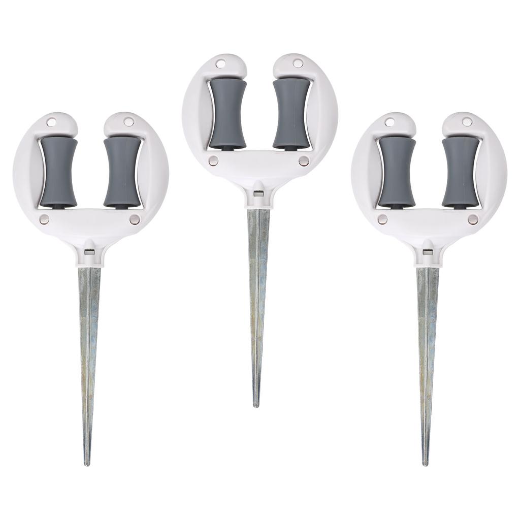 Gartenschlauchführung Nageloberrolle Weiche Wasserrohrpositionierung Spitzkopf Rasenschlauchführung Spikehalter