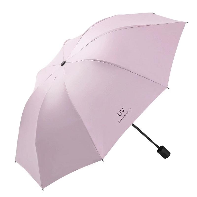 Umbrellas Sun Umbrellas Cartoon Rain and Sunny Manually Folded Student Portable Umbrellas Sunshade Accessories Outdoor Equipment
