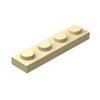 MOC 3710 Assembles Particles Accessories Components 1x4 Normal Board 20PCS Bricks Colorful Building Blocks Educational Toy City