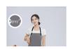 Women's Canvas Work Apron - Waitress, Baking, Milk Tea Shop Style