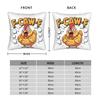 FCawF Christmas Crow Square Pillow Covers Polyester Home  Cushion Cover Creative Decor Pillowcase 4040