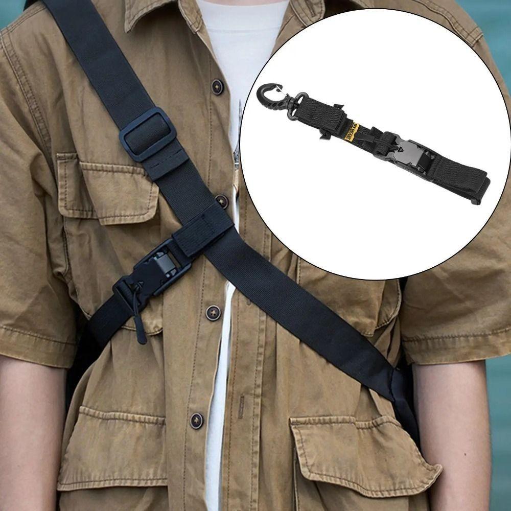 Magnetic Buckle Crossbody Bag Chest Strap Three-point Auxiliary Backpack Sternum Strap  Cycling