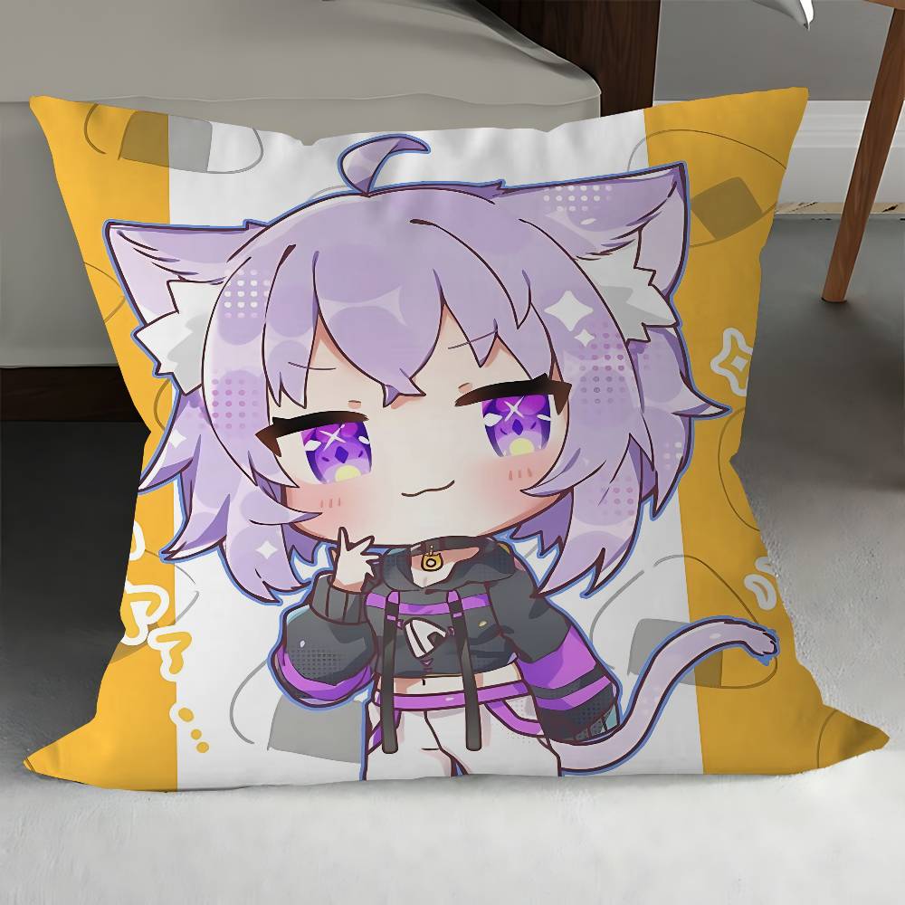 Nekomata Okayu Pillowcases Home Bedding Decorative Pillow Cover Wedding Super Soft Pillow Case