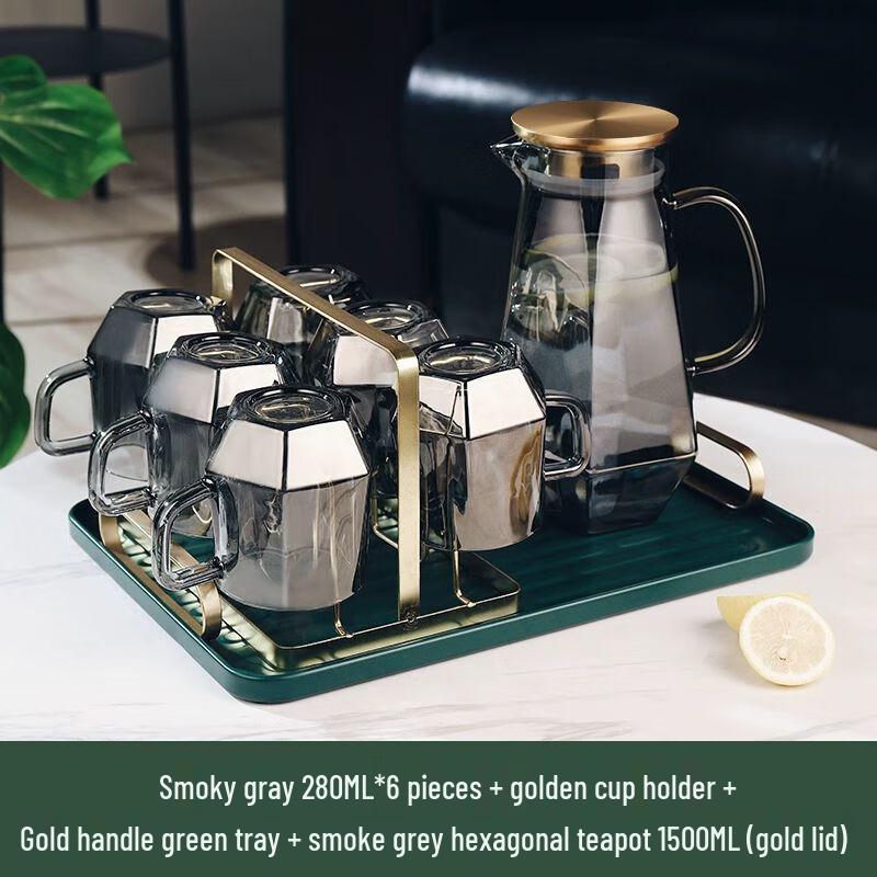 Qiuqiao Heat-Resistant Glass Mug with Handle