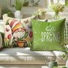 4Pc Nordic Dwarf Flower Pattern Home Decor Pillowcase Bedroom Living Room Sofa Decoration Polyester Cushion Cover With Zipper