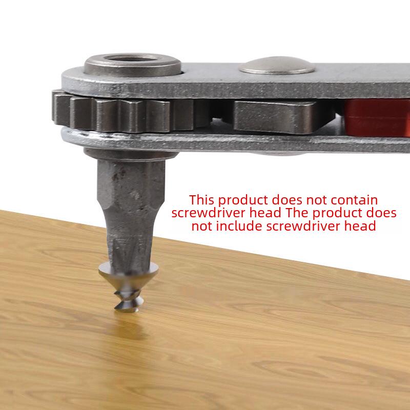 Bidirectional Mini Ratchet Flat Head & Hex Screwdriver