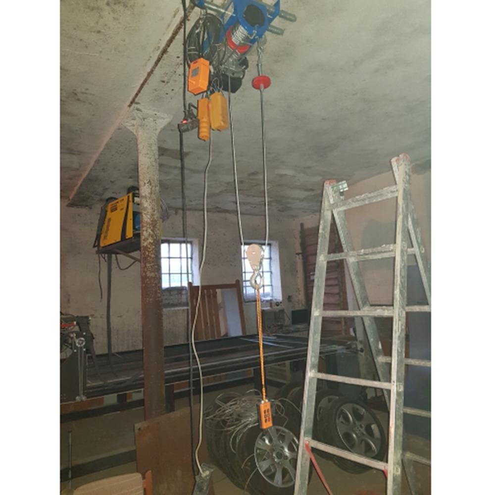 HS-6 IP65 6 Channels Industrial Electric Hoist Crane Remote Control Pushbutton Switch for CNC Winch 1Transmitter+1Receiver
