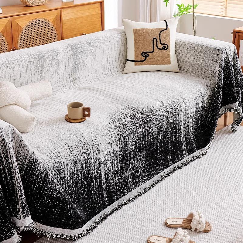 Премиальный чехол для дивана 2025 новый всесезонный универсальный шенилловый диванный плед всевключающий универсальный чехол защита от царапин кошек 180*130cm