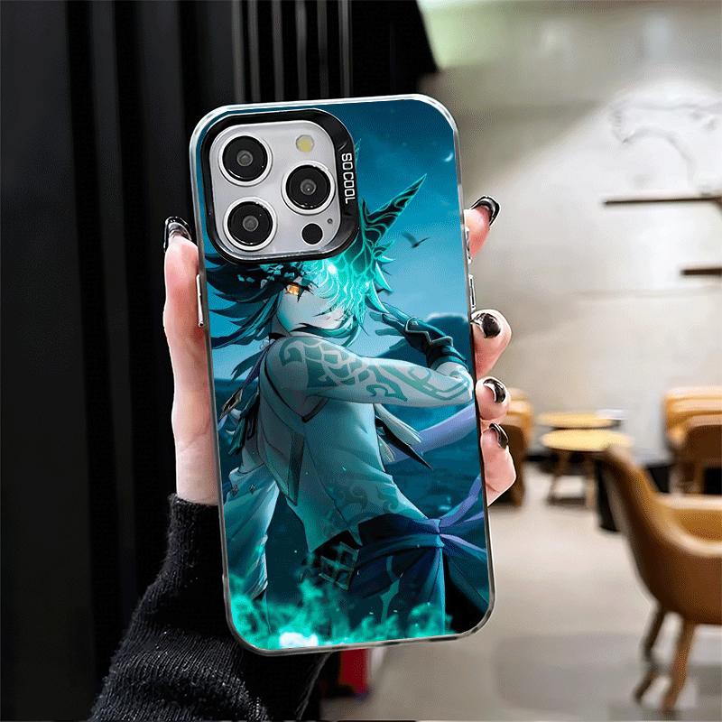 Genshin Impact Xiao Soft Phone Case for iPhone 15 16 17 Pro Max 17Air 16E 14 Plus 13 12 Mini Shockproof Cover Back Shell
